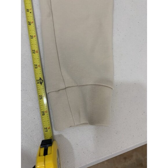 gymshark rest day Cream Tappered Knit Joggers Men XS - Picture 13 of 14